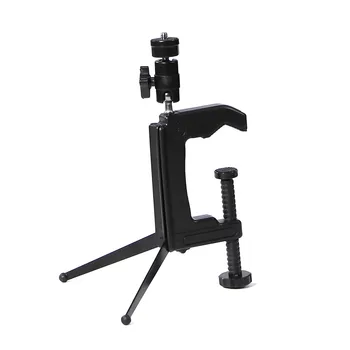 Portable Clamping Tripod Mini Table Stand with Swivel Ball Head for DSLR Camera Camcorder
Portable Clamping Tripod Mini Table Stand with Swivel Ball Head for DSLR Camera Camcorder
