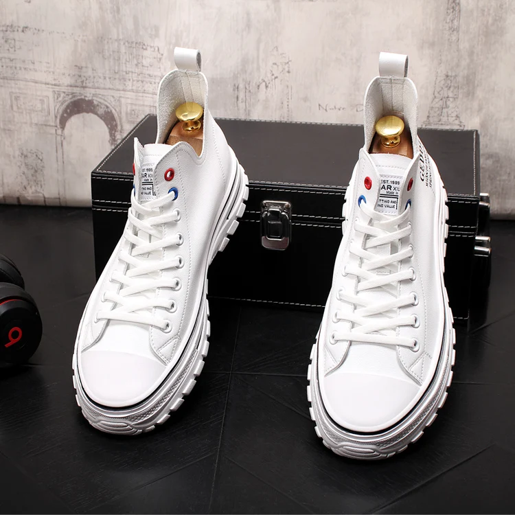 High Top Sneakers Men Shoes Gold Silver Patent Leather Shoes Bright Waterproof Black Hip Hop Sneakers Breathable Ankle Male Shoe
High Top Sneakers Men Shoes Gold Silver Patent Leather Shoes Bright Waterproof Black Hip Hop Sneakers Breathable Ankle Male Shoe