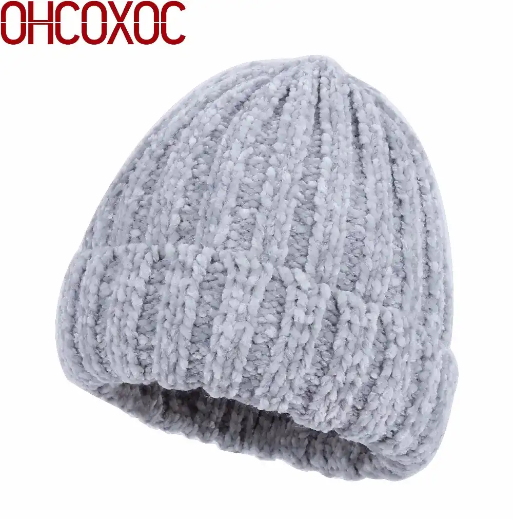 chenille hat