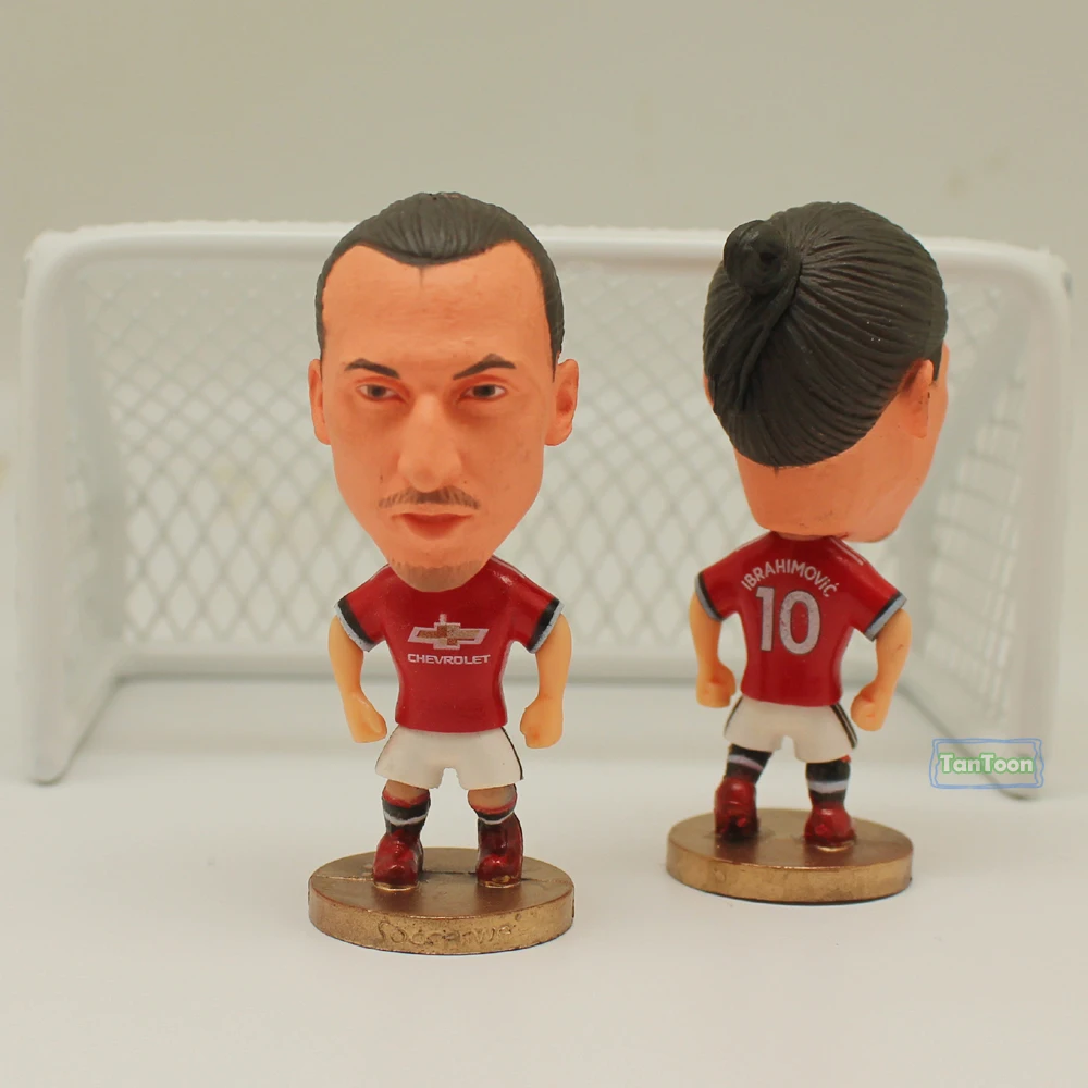 Soccer Star 6.5 cm Height Resin Dolls Premier League 10# Zlantan Ibrahimovic MU2018 Season 2.5" Action figure toys
Soccer Star 6.5 cm Height Resin Dolls Premier League 10# Zlantan Ibrahimovic MU2018 Season 2.5" Action figure toys