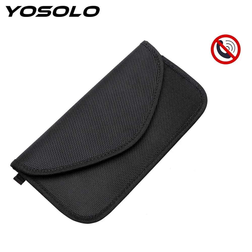 YOSOLO Shielding Pouch Wallet Car Key Bag for Phone Keys Cards Signal Blocker Case Signal Blocking Bag Anti-magnetic Car-styling
YOSOLO Shielding Pouch Wallet Car Key Bag for Phone Keys Cards Signal Blocker Case Signal Blocking Bag Anti-magnetic Car-styling
