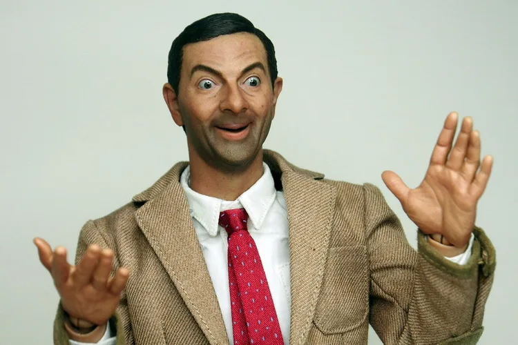 1/6 scale Collectible figure doll mr.bean Rowan Atkinson 12" action figures doll Plastic Model Toys . NO BOX