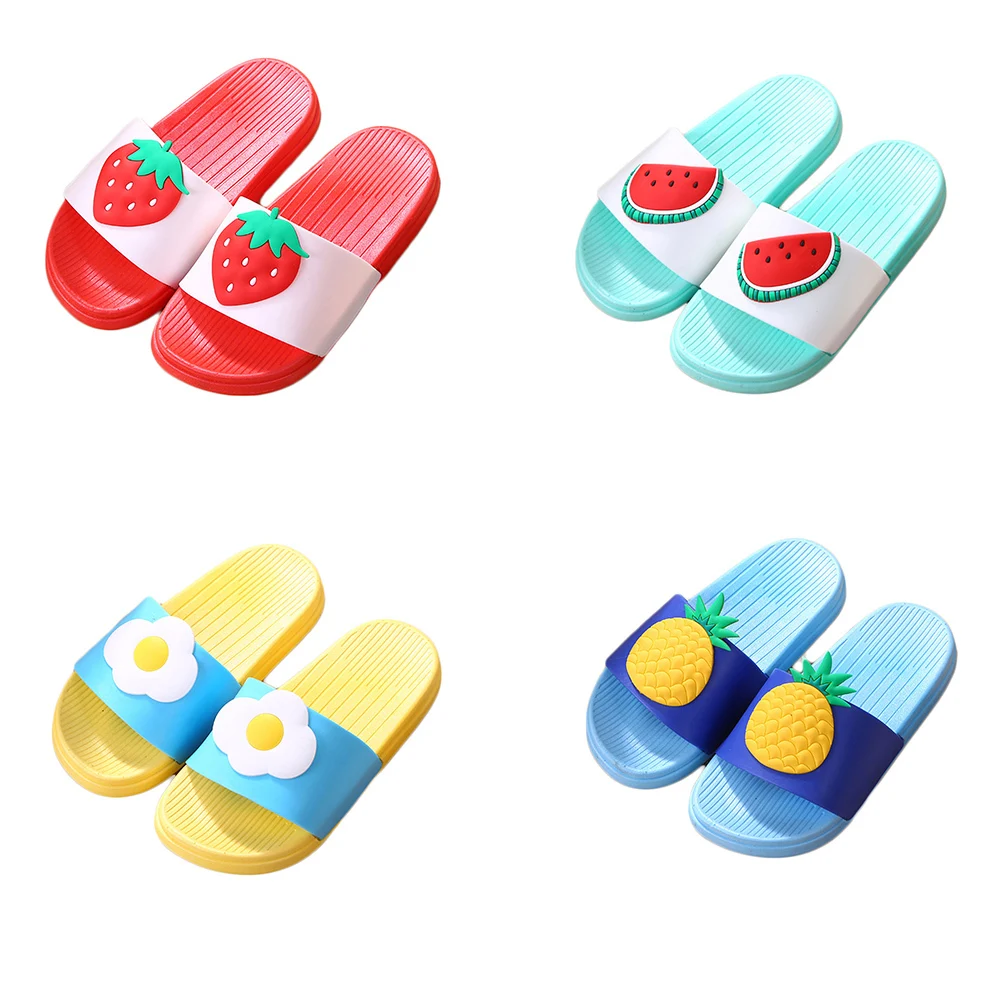 Kids Girls Beach Pool Shoe Slippers Bathroom Non-slip Slippers Fruit Sandals Shoes Casual Slippers for Kids Outdoor Garden Shoes
Kids Girls Beach Pool Shoe Slippers Bathroom Non-slip Slippers Fruit Sandals Shoes Casual Slippers for Kids Outdoor Garden Shoes