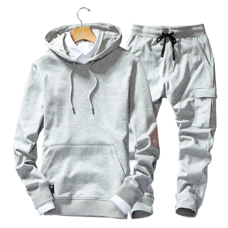 Spring Hooded Sweater Suit Outdoor Climbing Camping Hiking Jacket Pants Men Male Students Shirt Trousers Sports Basketball Sets
Spring Hooded Sweater Suit Outdoor Climbing Camping Hiking Jacket Pants Men Male Students Shirt Trousers Sports Basketball Sets