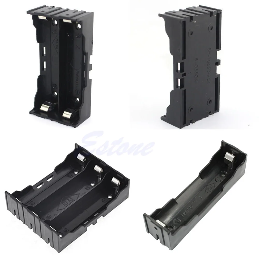 New Plastic Parallel Battery Box Holder 18650 Rechargeable Battery 3.7V 1/2/3/4pc 18650 Battery Slot DIY Can Be Welded
New Plastic Parallel Battery Box Holder 18650 Rechargeable Battery 3.7V 1/2/3/4pc 18650 Battery Slot DIY Can Be Welded