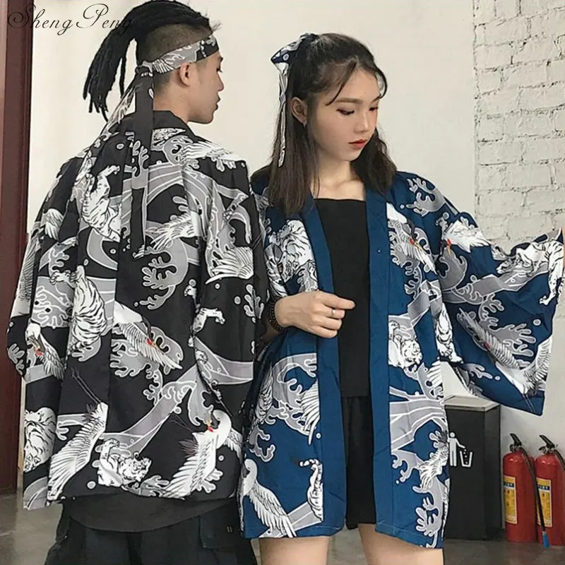Japanese Yukata Traditional Kimono Cardigan Haori Girl Cosplay Japanese Clothes Print Summer Riding Coat Casual G090
Japanese Yukata Traditional Kimono Cardigan Haori Girl Cosplay Japanese Clothes Print Summer Riding Coat Casual G090
