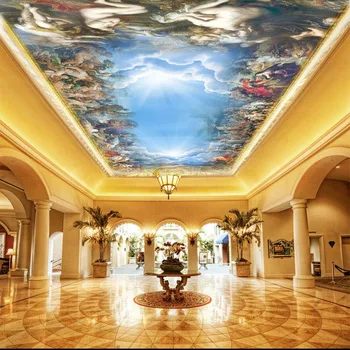3d wall photo murals Wallpaper for hall room 5d Ceiling Papel mural 3d wall ceiling murals SISTINE CHAPEL murals
3d wall photo murals Wallpaper for hall room 5d Ceiling Papel mural 3d wall ceiling murals SISTINE CHAPEL murals