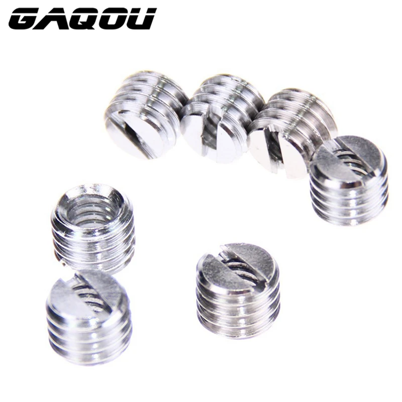 GAQOU 1/4 inch Female Thread to 3/8 inch Male Thread Convert Adapter Screw for Camera Tripod Ballhead DSLR Camera Accessories
GAQOU 1/4 inch Female Thread to 3/8 inch Male Thread Convert Adapter Screw for Camera Tripod Ballhead DSLR Camera Accessories