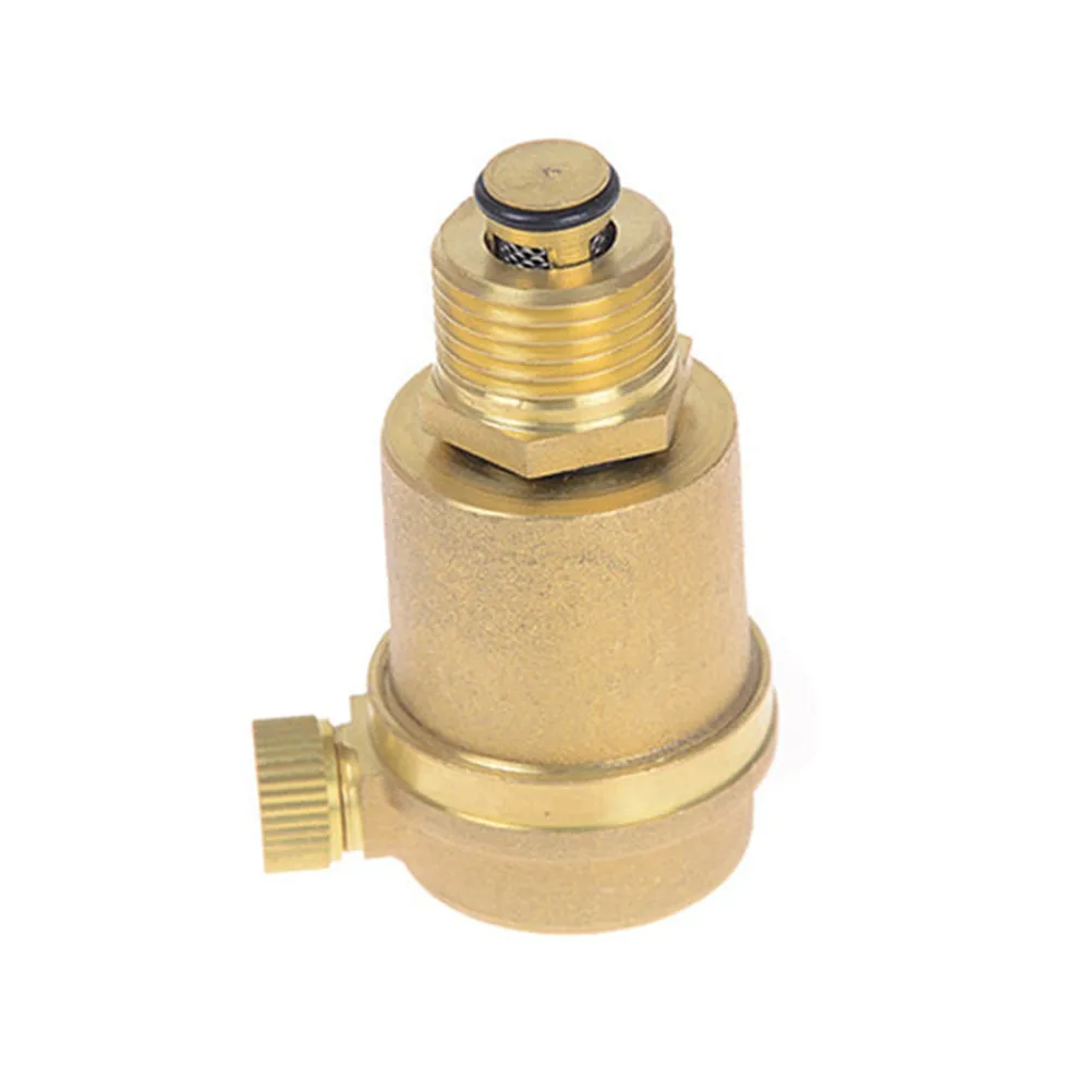 Air Vent Valve DN15 G1//2 Brass Automatic Air Vent Valve for Solar Water Heater Pressure Relief