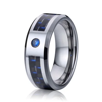 LOVE Alliances Wedding Band Tungsten Rings for men and women 8mm Blue CZ stone Fashion finger jewelry men ring
LOVE Alliances Wedding Band Tungsten Rings for men and women 8mm Blue CZ stone Fashion finger jewelry men ring