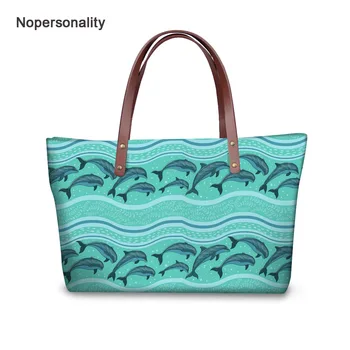 Nopersonality Blue Ocean Dolphin Print Handbag for Women Casual Female Ladies Top-handle Bags Designer Shoulder Tote Bags
Nopersonality Blue Ocean Dolphin Print Handbag for Women Casual Female Ladies Top-handle Bags Designer Shoulder Tote Bags