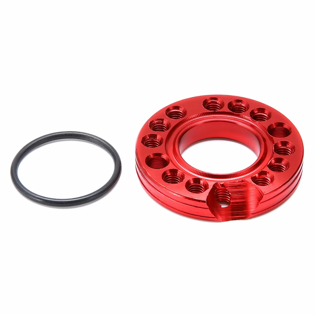 28mm 90 110 125cc ATV Pit Dirt Bike Carburetor Inlet Manifold Adjuster Spinner Plate Aluminum Alloy Random Color