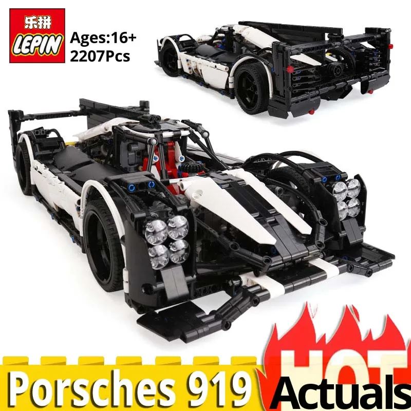 lepin technic 23018 Series Super Racin 919 Car Set Building Blocks Brick Legoingly MOC 5530 Toys for children model building kit
lepin technic 23018 Series Super Racin 919 Car Set Building Blocks Brick Legoingly MOC 5530 Toys for children model building kit