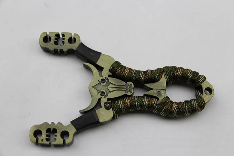 Powerful Sling Shot Aluminium Alloy Slingshot Camouflage Bow Catapult Outdoor Hunting Slingshot
Powerful Sling Shot Aluminium Alloy Slingshot Camouflage Bow Catapult Outdoor Hunting Slingshot