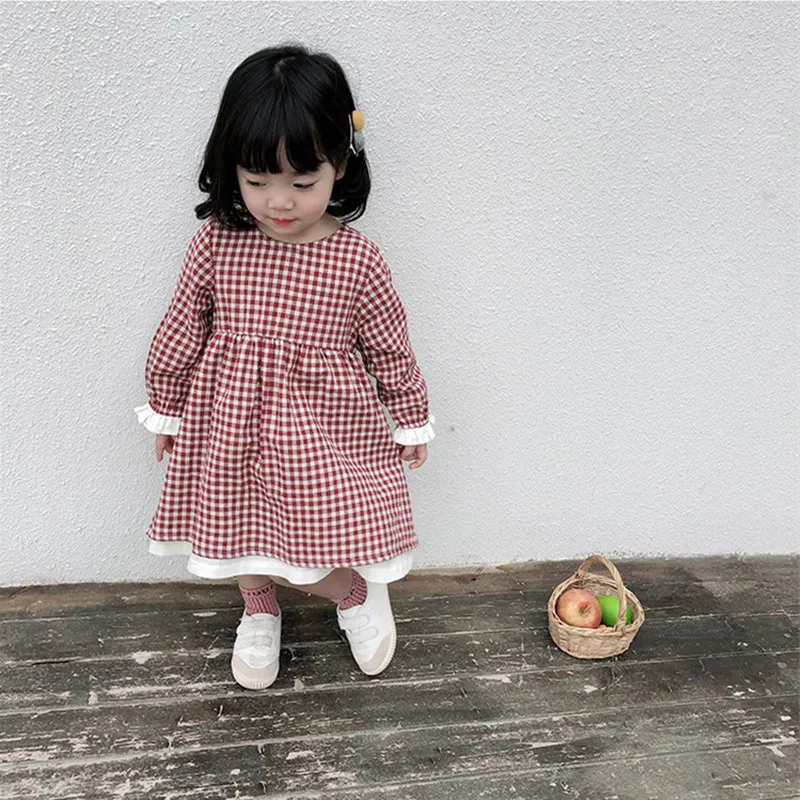 2019 Japanese Style Cotton Linen Baby Girls Princess Dress Striped Ruffles Sleeve Children Clothes Kids Dresses
2019 Japanese Style Cotton Linen Baby Girls Princess Dress Striped Ruffles Sleeve Children Clothes Kids Dresses