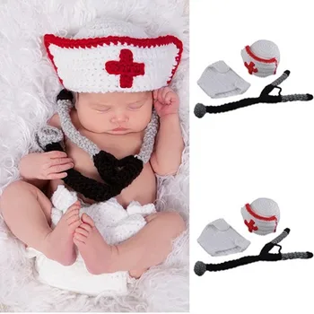 Cute baby nurse outfit photograph dress dress up handmade baby shower gift three-piece boys and girls, photography
Cute baby nurse outfit photograph dress dress up handmade baby shower gift three-piece boys and girls, photography