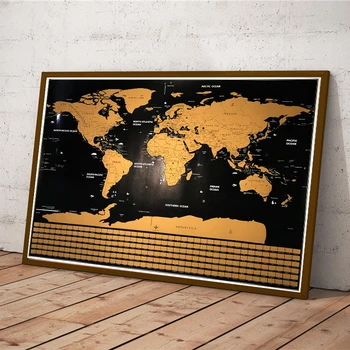 Gold Scratch off World Map, Big Size Travel Map. Perfect for Travelers Map With Country Flag drop shipping 59x82cm
Gold Scratch off World Map, Big Size Travel Map. Perfect for Travelers Map With Country Flag drop shipping 59x82cm