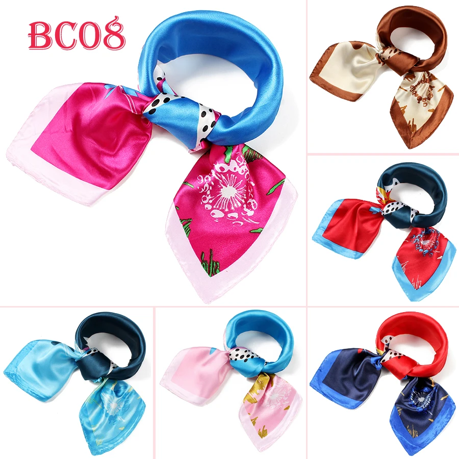 fashion scarf Satin Square scarfs silk Foulard Luxury Necker Chief 60CM spring Garden women accessories print flower CHIFFON
fashion scarf Satin Square scarfs silk Foulard Luxury Necker Chief 60CM spring Garden women accessories print flower CHIFFON