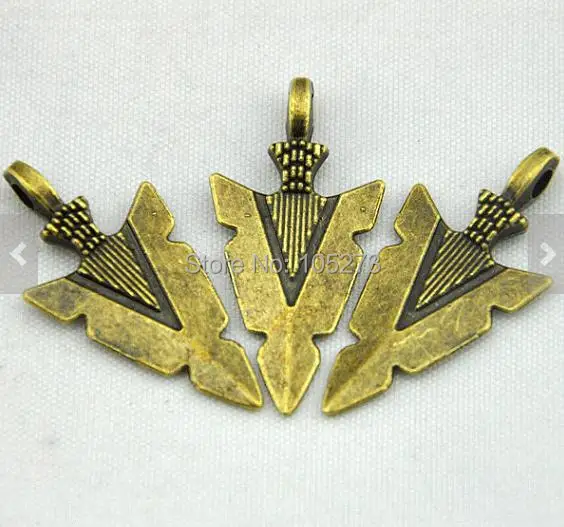 16X31MM Antique Bronze Tribal Arrow Charm Pendants , Hanging Charm - New Arriver DIY Accessory Jewelry Making
16X31MM Antique Bronze Tribal Arrow Charm Pendants , Hanging Charm - New Arriver DIY Accessory Jewelry Making