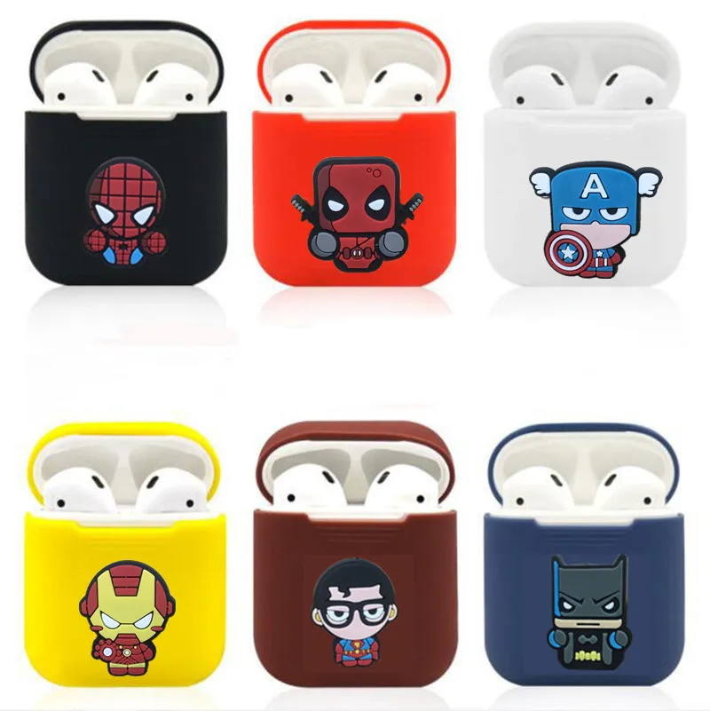 Cute Cartoon Wireless Bluetooth Earphone Case For Apple AirPods Silicone Charging Headphones Cases for Airpods Protective Cover
Cute Cartoon Wireless Bluetooth Earphone Case For Apple AirPods Silicone Charging Headphones Cases for Airpods Protective Cover