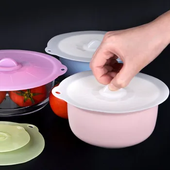 Silicone Boil Over Spill lid Reusable Suction Food Covers Microwave Food Lid Cover Cooking Food Storage Tools Preservation Cover
Silicone Boil Over Spill lid Reusable Suction Food Covers Microwave Food Lid Cover Cooking Food Storage Tools Preservation Cover