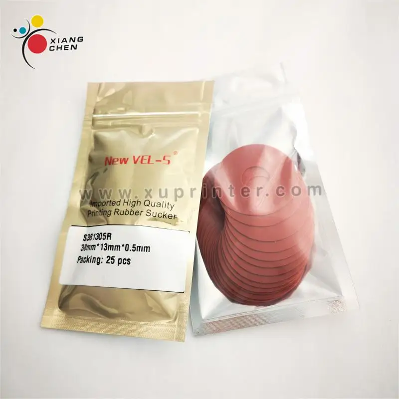 2 bags Rubber Sucker Size 38*13*0.5mm HD Offset Printing Machinery Spare Parts For Heidelberg
2 bags Rubber Sucker Size 38*13*0.5mm HD Offset Printing Machinery Spare Parts For Heidelberg