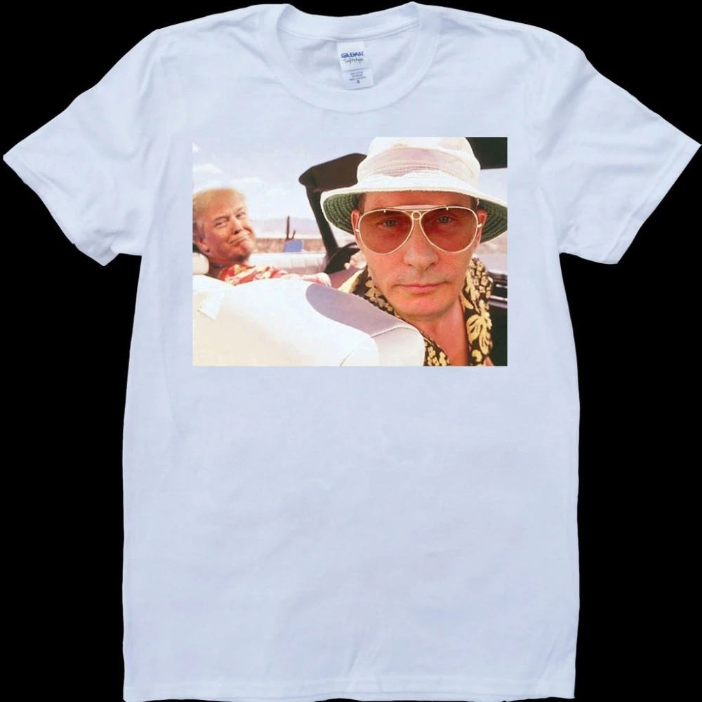 T-Shirts Fashion Summer Paired T-Shirts Putin And Trump Fear And Loathing In Las Vegas Funny White, Custom Made T-Shirt sbz5591
T-Shirts Fashion Summer Paired T-Shirts Putin And Trump Fear And Loathing In Las Vegas Funny White, Custom Made T-Shirt sbz5591
