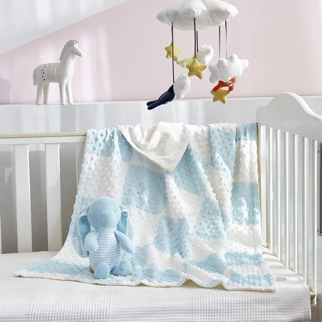 Soft Comfortable Sqaure Shape Patchwork Home Warm Double 1-2 Years Old Square Blue, Pink Layer Blanket
Soft Comfortable Sqaure Shape Patchwork Home Warm Double 1-2 Years Old Square Blue, Pink Layer Blanket