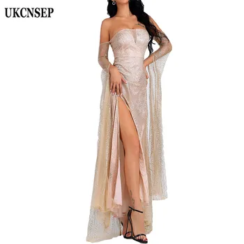 UKCNSEP 2020 New Sexy Club Party Dress Women Sexy Off Shoulder Floral Sequined Dress Vestidos Long Sleeve Women Maxi Dress
UKCNSEP 2020 New Sexy Club Party Dress Women Sexy Off Shoulder Floral Sequined Dress Vestidos Long Sleeve Women Maxi Dress
