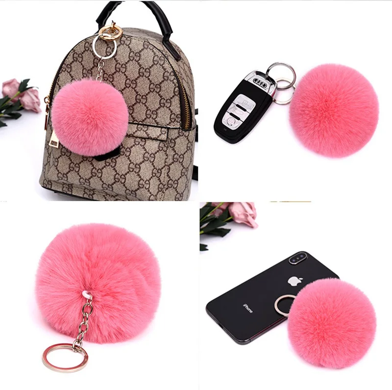 8CM 13 Colors Fluffy Rabbit Fur Ball Key Chain Bangtan Pompom Artificial Rabbit Fur Keychain Women Car Bag Key Ring Porte Clef
8CM 13 Colors Fluffy Rabbit Fur Ball Key Chain Bangtan Pompom Artificial Rabbit Fur Keychain Women Car Bag Key Ring Porte Clef