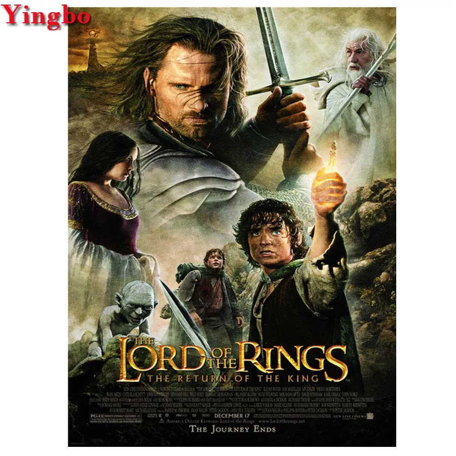 full Square/Round 5D Diy Diamond Painting Cross Stitch Lord of the Rings Diamond Embroidery mosaic picture for room Decor
full Square/Round 5D Diy Diamond Painting Cross Stitch Lord of the Rings Diamond Embroidery mosaic picture for room Decor