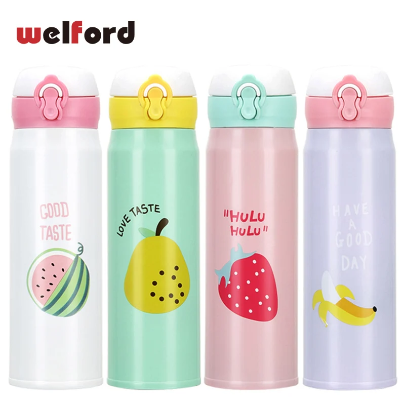 Cute Fruit Thermos Thermo Mug Vacuum Cup Stainless Steel water Bottle Thermal Bottle Insulated Tumbler Thermocup Coffee Mugs
Cute Fruit Thermos Thermo Mug Vacuum Cup Stainless Steel water Bottle Thermal Bottle Insulated Tumbler Thermocup Coffee Mugs