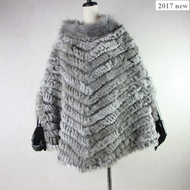 Harppihop New Women Fashion Pullover Knitted Genuine Rabbit Fur Raccoon Fur Poncho Cape Real Fur Knit Wraps Triangle Shawls Coat
Harppihop New Women Fashion Pullover Knitted Genuine Rabbit Fur Raccoon Fur Poncho Cape Real Fur Knit Wraps Triangle Shawls Coat