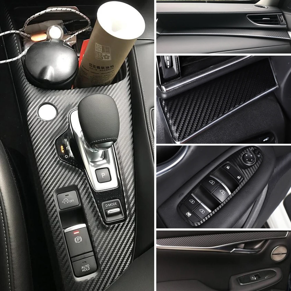 For Infiniti QX50 2018-2020 Interior Central Control Panel Door Handle 3D 5D Carbon Fiber Stickers Decals Car styling Accessorie
For Infiniti QX50 2018-2020 Interior Central Control Panel Door Handle 3D 5D Carbon Fiber Stickers Decals Car styling Accessorie