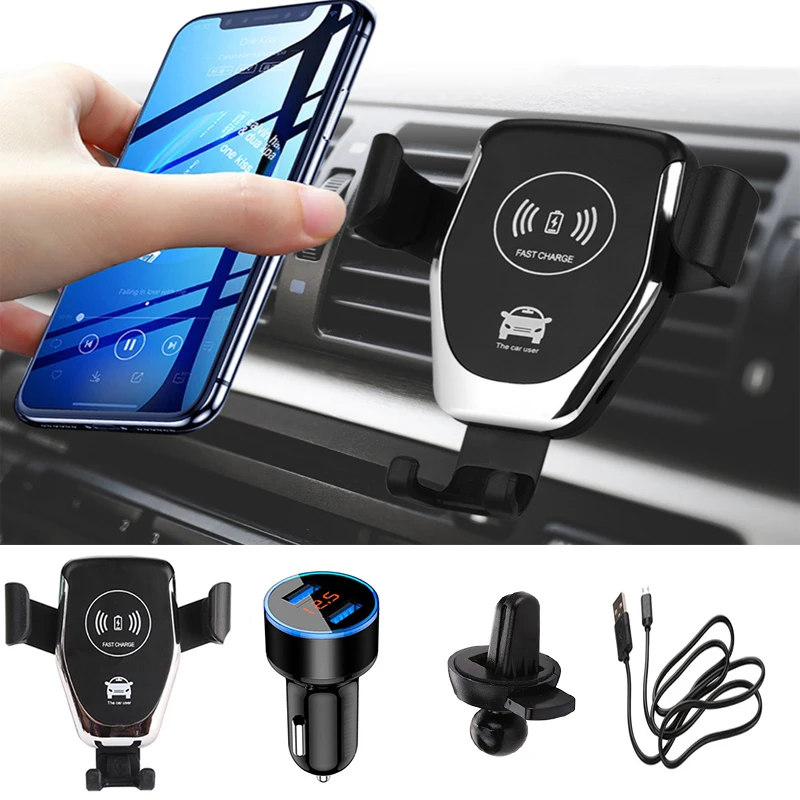 QI Wireless Fast Charger Car 10W Fast Charging Phone Wireless Car Charger For Apple iPhone Samsung S9 Xiaomi MIX 2S Huawei Mate
QI Wireless Fast Charger Car 10W Fast Charging Phone Wireless Car Charger For Apple iPhone Samsung S9 Xiaomi MIX 2S Huawei Mate