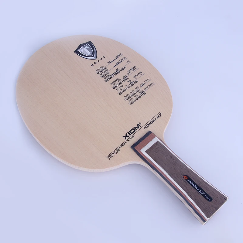 Original Xiom Hinoki S7 Table Tennis Blade professional Racquet Sports Table Tennis Racket Cypress Pure Wood
Original Xiom Hinoki S7 Table Tennis Blade professional Racquet Sports Table Tennis Racket Cypress Pure Wood