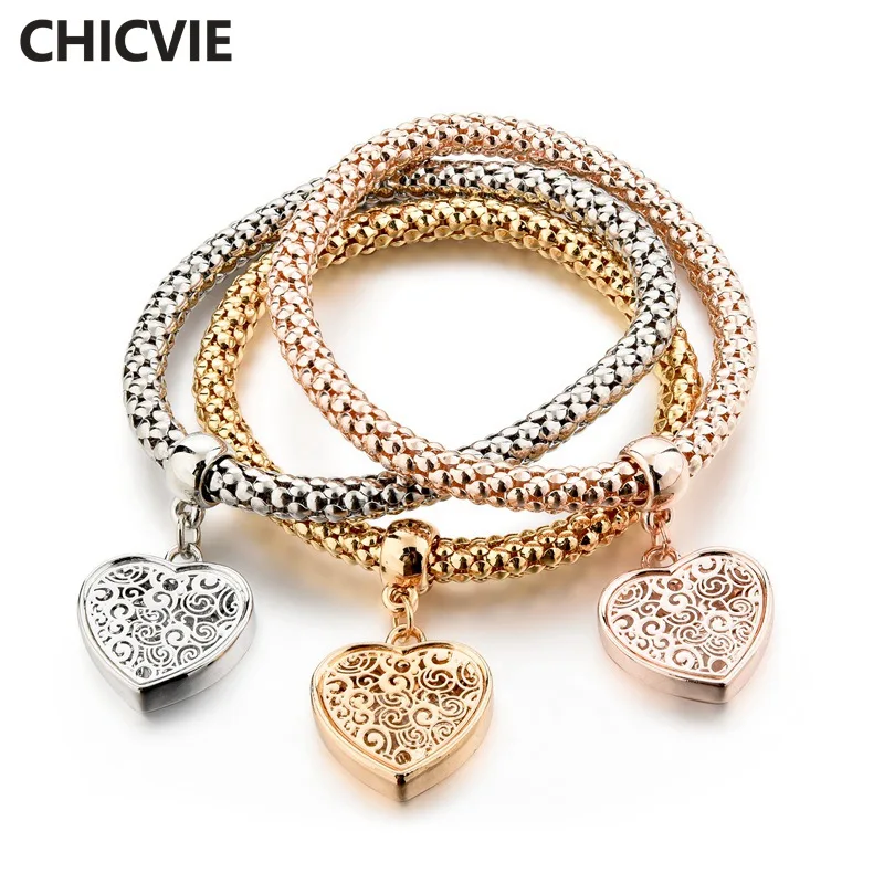 CHICVIE 3 PCS/SET Custom Personalized Handmade Bracelets & Bangles Charms For Jewelry Making For Women Plant Bracelet SBR170126
CHICVIE 3 PCS/SET Custom Personalized Handmade Bracelets & Bangles Charms For Jewelry Making For Women Plant Bracelet SBR170126