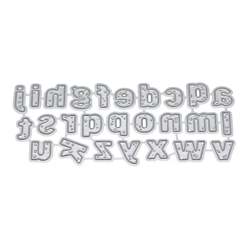 Lowercase Letters Alphabet Metal Cutting Dies Stencil DIY Scrapbooking Album Stamp Paper Card Embossing Craft Decor
Lowercase Letters Alphabet Metal Cutting Dies Stencil DIY Scrapbooking Album Stamp Paper Card Embossing Craft Decor