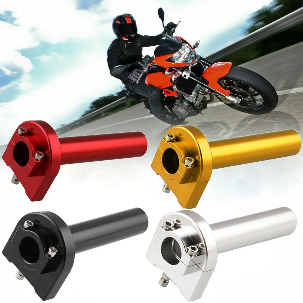 7/8" Motorcycle Throttle Twist Grips 22mm CNC Aluminum Grip Moped Scooter Dirt Bike Refit Part Race Bikes ATV UTV
7/8" Motorcycle Throttle Twist Grips 22mm CNC Aluminum Grip Moped Scooter Dirt Bike Refit Part Race Bikes ATV UTV