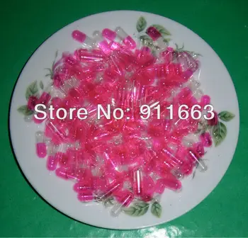1# 10,000pcs pink translucent-clear colored capsules,hard gelatin empty capsules sizes 1(joined or seperated capsules available)
1# 10,000pcs pink translucent-clear colored capsules,hard gelatin empty capsules sizes 1(joined or seperated capsules available)