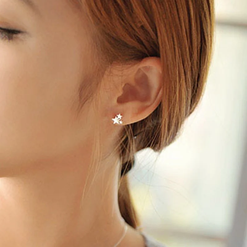 Star Earrings 3 Stars Irregular Star Ear Studs Cute Women Girls Jewelry Gifts Gold/silver
Star Earrings 3 Stars Irregular Star Ear Studs Cute Women Girls Jewelry Gifts Gold/silver