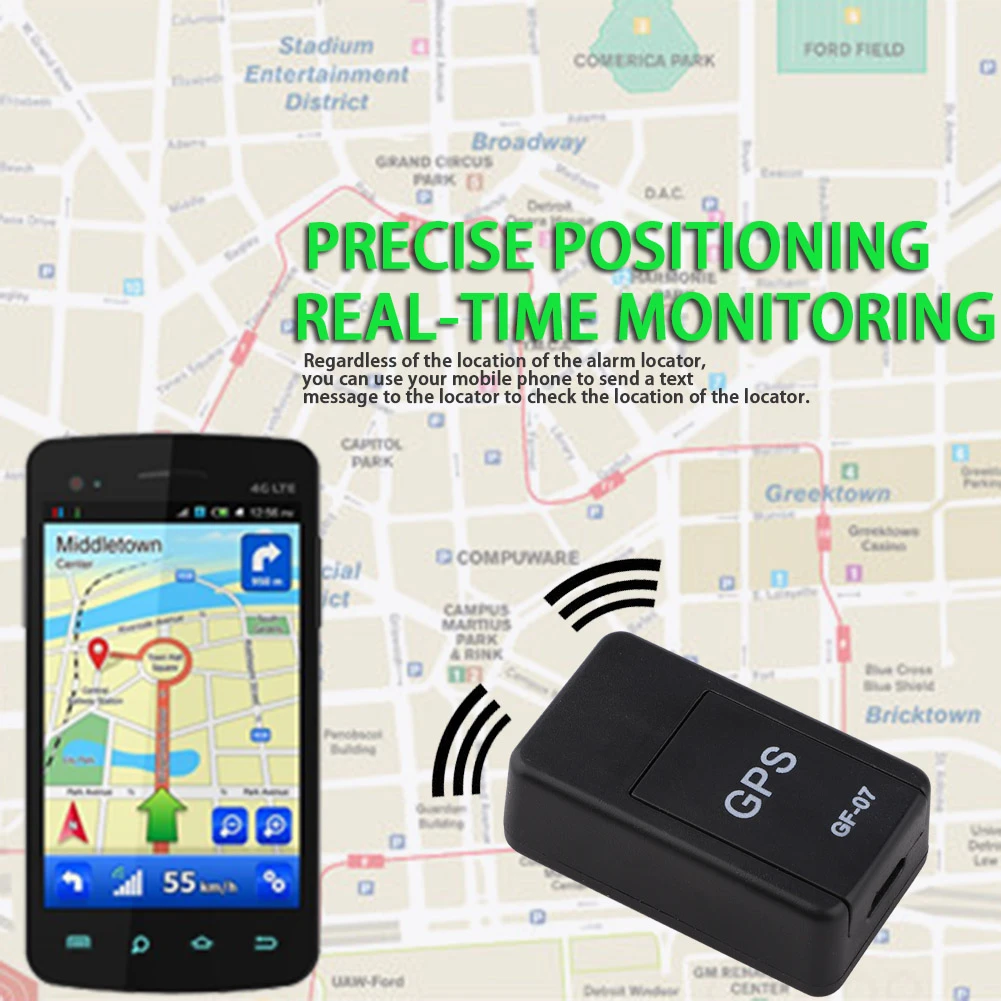 GF07 GSM GPRS Car GPS Tracker Locator Anti-Lost Recording Tracking Device Voice Control Can GPS Real Time Tracking Record
GF07 GSM GPRS Car GPS Tracker Locator Anti-Lost Recording Tracking Device Voice Control Can GPS Real Time Tracking Record