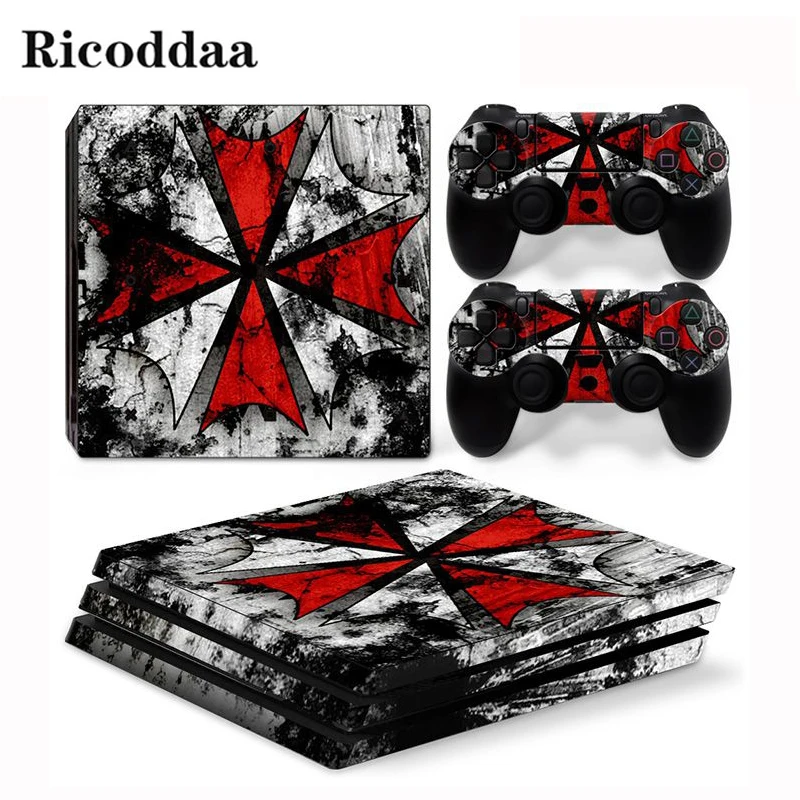 Resident Evil Viny Decal Sticker For PS4 Pro Console + 2 Controller Skin Sticker For Sony Playstation 4 Pro Game Accessories
Resident Evil Viny Decal Sticker For PS4 Pro Console + 2 Controller Skin Sticker For Sony Playstation 4 Pro Game Accessories