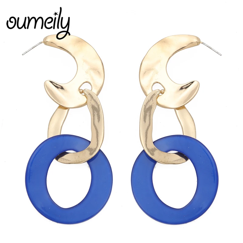 OUMEILY Long Drop Earrings Jewelry For Women Gold Color 2018 Vintage Africa Wedding Bride Charm Big Round Circle Blue Earrings
OUMEILY Long Drop Earrings Jewelry For Women Gold Color 2018 Vintage Africa Wedding Bride Charm Big Round Circle Blue Earrings