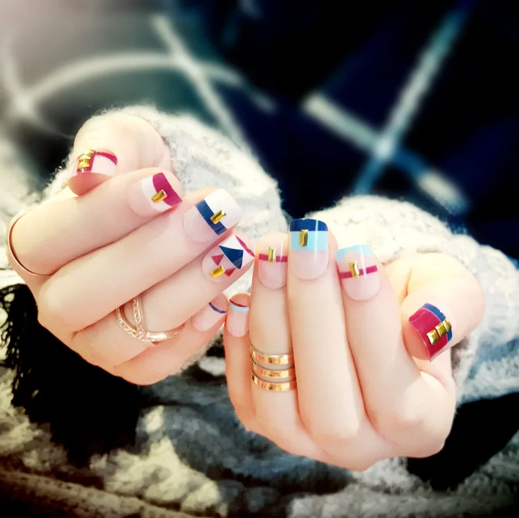24Pcs French Fake Nails Square Short Artificial Nail Tips Multi Color Full Cover French False Nail Faux Ongles for Home Office
24Pcs French Fake Nails Square Short Artificial Nail Tips Multi Color Full Cover French False Nail Faux Ongles for Home Office