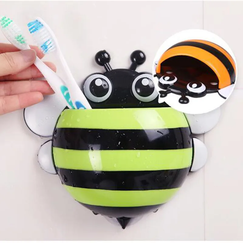 Ladybug Toothbrush Holder Cute Bee Snails Wall Mounted Tooth Brush Holder Suction Cup Toothbrush Storage Rack Bathroom Set
Ladybug Toothbrush Holder Cute Bee Snails Wall Mounted Tooth Brush Holder Suction Cup Toothbrush Storage Rack Bathroom Set