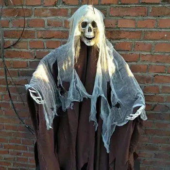 165cm Halloween Hanging Ghost Haunted House Escape Horror Halloween Decorations Terror Scary Props Theme Party Drop Ornament 1pc
165cm Halloween Hanging Ghost Haunted House Escape Horror Halloween Decorations Terror Scary Props Theme Party Drop Ornament 1pc