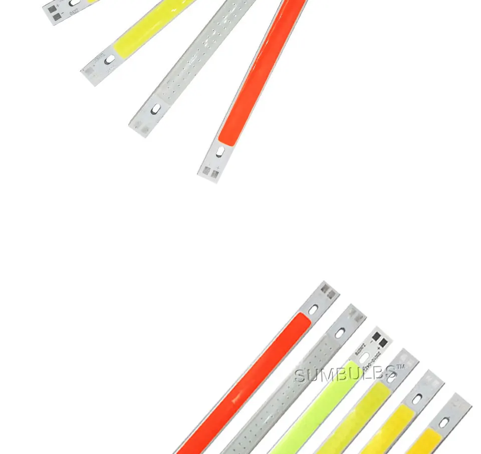 20cm 10W 12V cob led strip bar lights 1000LM car lamp bulb (5)