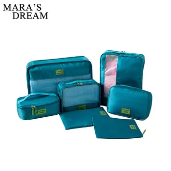 Mara's Dream Nylon Packing Travel Bag System Durable 7 Pieces One Set Large Capacity Of Bag Unisex Clothing Sorting Organize Bag
Mara's Dream Nylon Packing Travel Bag System Durable 7 Pieces One Set Large Capacity Of Bag Unisex Clothing Sorting Organize Bag
