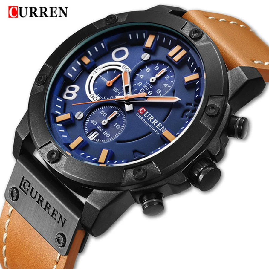 Relogio Masculino CURREN Men Casual Sport Watches Mens Multifunction Chronograph Waterproof Quartz Watch Man Fashion Wristwatch
Relogio Masculino CURREN Men Casual Sport Watches Mens Multifunction Chronograph Waterproof Quartz Watch Man Fashion Wristwatch
